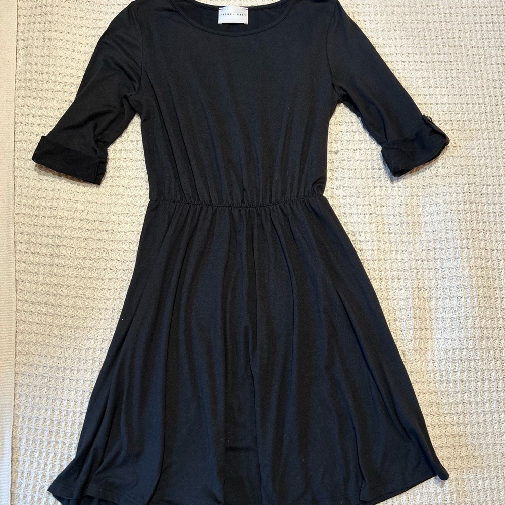 Chic Black Midi Dress